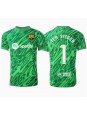 Barcelona Ter Stegen #1 Torwart Auswärtstrikot 2024-25 Kurzarm
